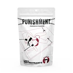 Punishment - 5-Piece Bed Restraint Kit - Black bigger version