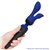 PalmPower® - PalmSensual Head Attachments (For Use With PalmPower®) – Blue – 2pcs thumbnail